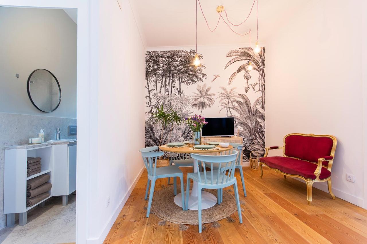 Charming Apartment in Private Condominium at Graça Lisboa Exterior foto